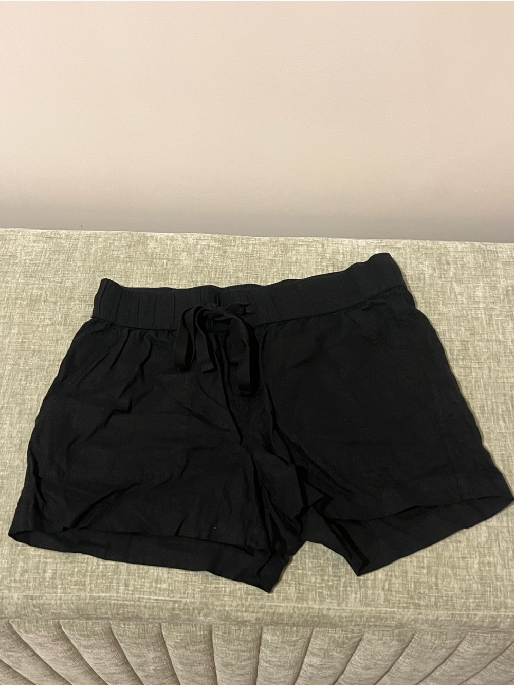 Caslon Black Drawstring linen shorts